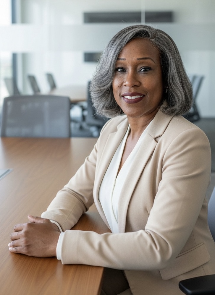 Jill Bempong-Clark, owner of The Signatory mobile notary services in Abilene, Texas